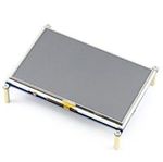 LCD 5inch hdmi با تاچ مقاومتی برای رسپبری پای