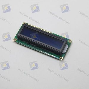 LCD کاراکتری 16*2 بک لایت آبی (LCD HBC1602-BTM)