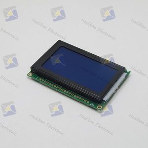 ال سی دی گرافیکی 128 در 64 بک لایت آبی (LCD HBG12864-BTM)