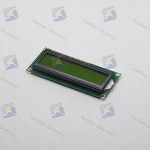 LCD کاراکتری 16*2 بک لایت سبز (LCD HBC1602-BYY)