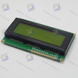 LCD کاراکتری 20*4 بک لایت سبز (LCD HBC2004-AYY)