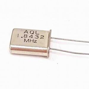 کریستال 1.8432MHZ پایه دار، بسته بندی HC-49U