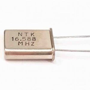 کریستال 16.588MHZ پایه دار، بسته بندی HC-49U