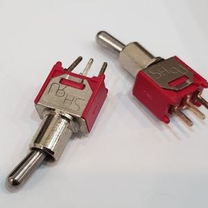 کلید کلنگی 3 پایه 2 حالته, 250 ولت, 3 آمپر، Toggle Switch SPDT 250V 3A
