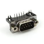 کانکتور DB-9 نری رو بردی رایت انگل, DB-9 male right angle board mount Connector