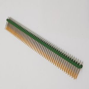 پین هدر 2x50 نری صاف پایه بلند 2.54 میلیمتر  . Pin header 2x50 male Straight Long 2.54mm Pitch