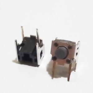 تک سوییچ رایت 6x6x3.15mm دوپایه ( بسته 5 عددی)، Tactile Switch Right angle 6x6x3.15-2Pin