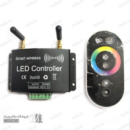 ریموت کنترل WIFI موزیکال و ریموت لمسی و درایور LED RGB