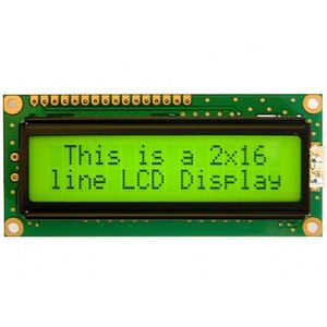 LCD کاراکتری 16*2 سبز با بک لایت