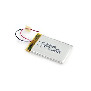 باتری 300mAh لیتیوم پلیمر Li-Po 3.7V تک سل 30x20x5mm