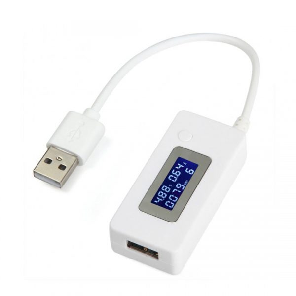 ماژول نمایش ولتاژ، جریان و میزان شارژ USB و Micro USB مدل KCX-017