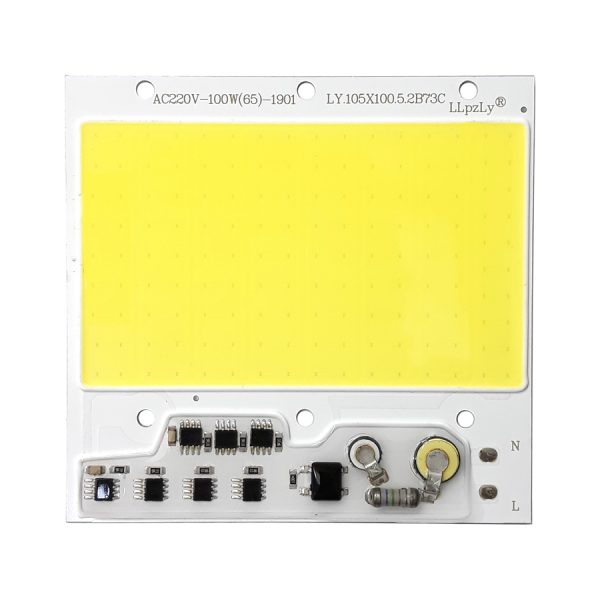 LED COB مهتابی 100W 220V با درایور داخلی – LY.105X100