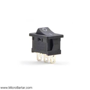 Rocker Switch 3pin 15x10