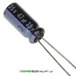 خازن الکترولیت 47میکروفاراد 25ولت(47uF25V)