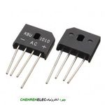 پل دیود 10A امپری شانه ای (KBU1010)