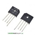 پل دیود 8A امپری شانه ای 1000ولتKBU810