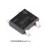 پل دیود 1 آمپر 1000 ولتDB107STR)--SMD)