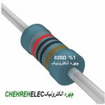 مقاومت 820 اهم (1/4W-%1)