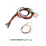 کانکتور پین گرد 4P پین مادگی سیم دار