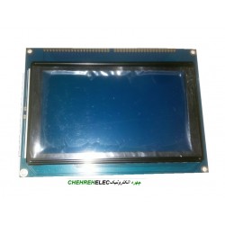 LCD گرافیکی 240*128 بک لایت ابی   RF240128B/W