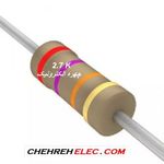 مقاومت 27K کيلواهم (1W-%5)