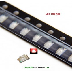 ال ای دی قرمز  LED-SMD 1206