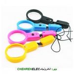 ذره بین کوچک دارای LED با زوم 5X