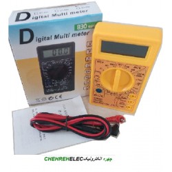 مولتی متر دیجیتال کوچکDT-830D