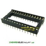 سوکت ای سی  28P پایه پهن