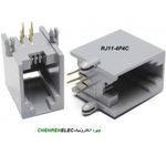 سوکت تلفنی RJ11 مادگی روبردی 4P4C