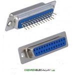 دی کانکتور 25پین مادگی سوزنی(DB25)