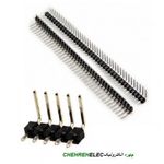 پین هدر1*40 نری رایت(2.54mm)  معمولی