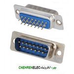 دی کانکتور 15پین نری سوزنی(DB15)