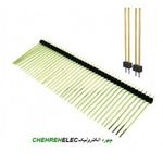 پین هدر1*40 نری صاف 34 ميلي متر (2.54mm)