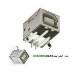 کانکتورمادگی روبردی پرینتری رایت-USB-B