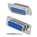 دی کانکتور 15پین مادگی سوزنی(DB15)