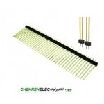 پین هدر1*40 نری صاف 27 ميلي متر (2.54mm)