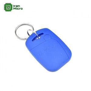 تگ RFID طرح جاسوئیچی 125K - آبی - طرح مستطیلی