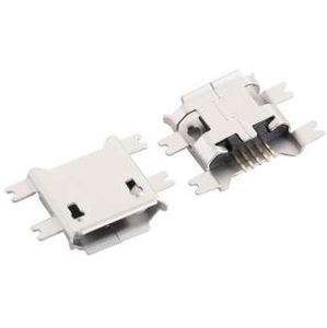 میکرو USB مادگی پایه خوابیده کد1