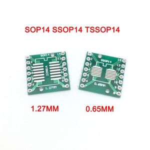 برد تبدیل SMD به Dip مدل sop14 1.27 to ssop14 0.65