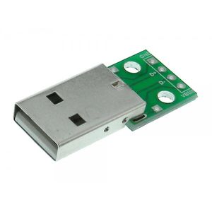 برد مبدل تغذیه نری USB TYPE A