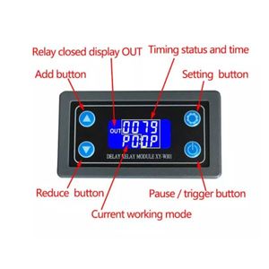ماژول تایمر XY-WJ01 مولتی فانکشن رله تایمر