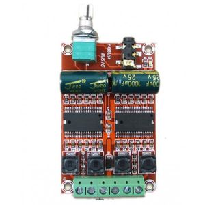 ماژول آمپلی فایر YDA138-E دو کانال کلاس D توان 20W+20W ولتاژ 12 ولت
