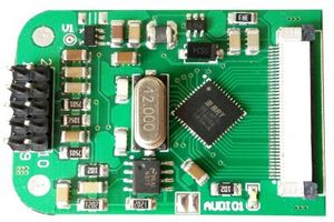 FT800 DRIVER MODULE ماژول FT800 جهت راه اندازي نمايشگر هاي رنگي 4.3/5  ماژول راه انداز ال سی دی