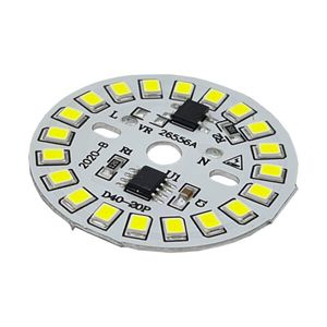 DOB LED گرد مهتابی 220V 9W با درایور (220 ولت 9 وات)