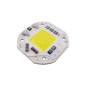 LED COB مهتابی مربع 50W 220V با درایور داخلی سایز 5454