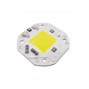 LED COB مهتابی مربع 20W 220V با درایور داخلی سایز 5454