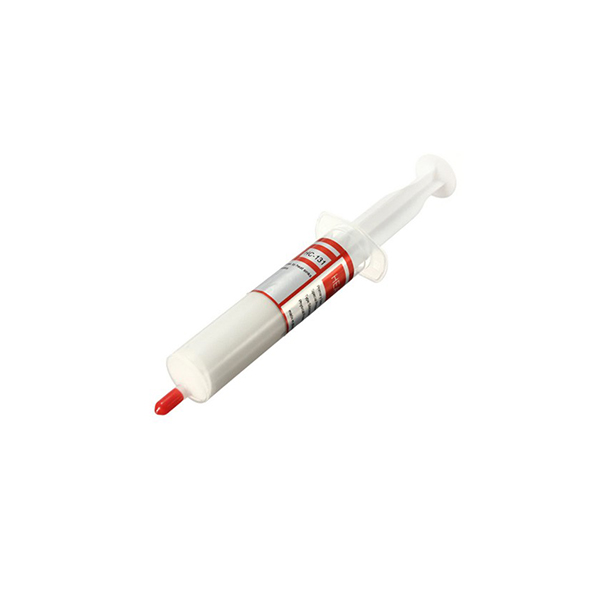 خمیر سیلیکون سرنگی 5 گرمی سفید مدل HC-131