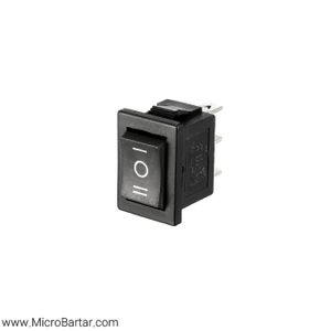 کلید راکر 3 حالته Rocker Switch 3pin 3Pos 21x15