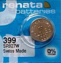 باتری سکه ای اکسید نقره - RENATA 399